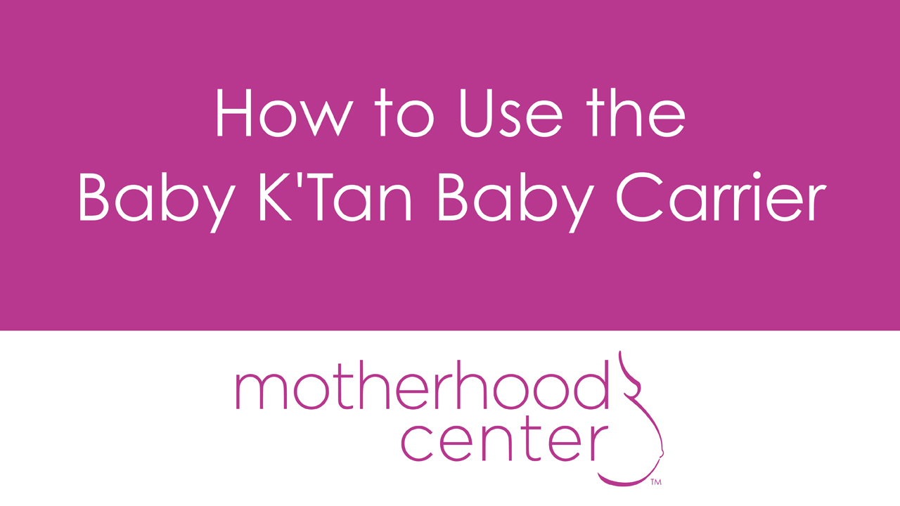 Why the Baby K’Tan is Our Favorite Baby Carrier