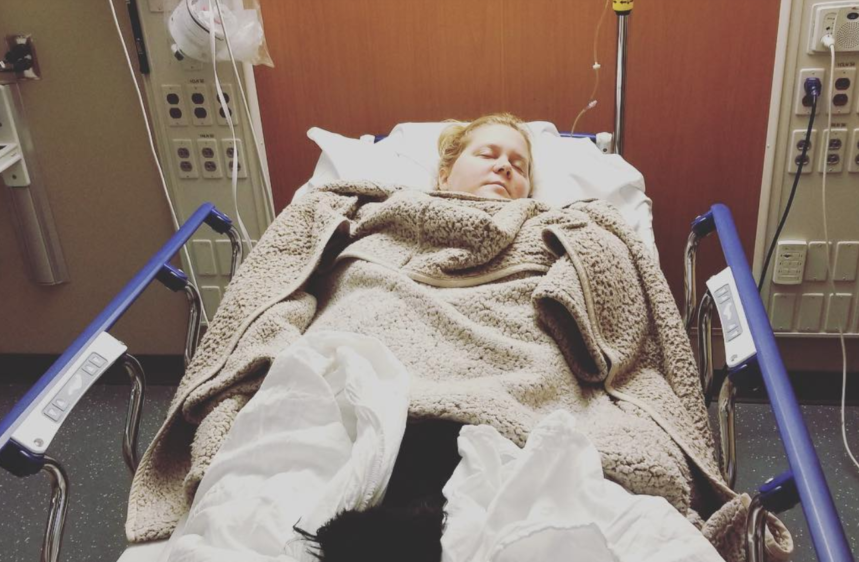Actress Amy Schumer Hospitalized After Severe Bout of Hyperemesis