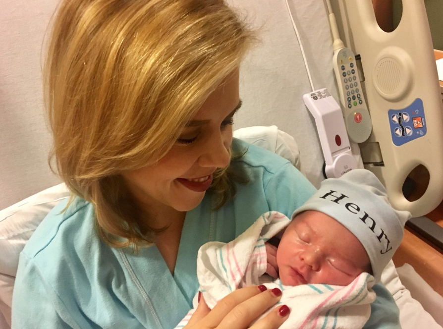 KHOUs Grace White Welcomes Baby Henry James