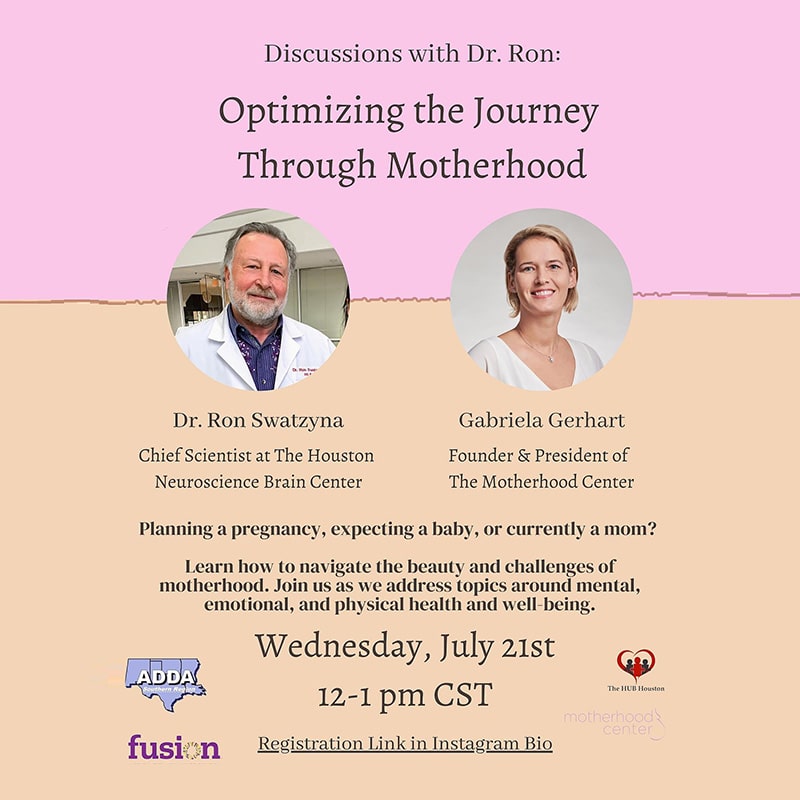 Optimizing the Journey Through Motherhood: Discussions with Dr. Ron