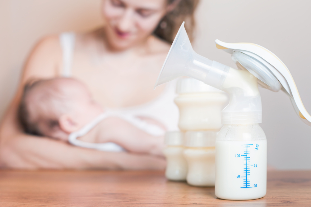 Breast milk pumping 