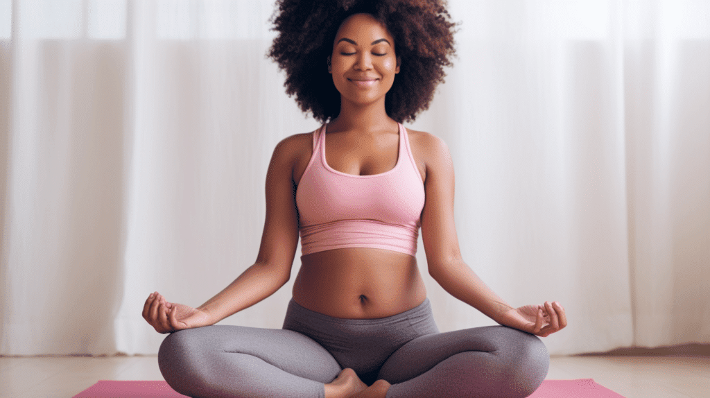 Pregnancy yoga poses