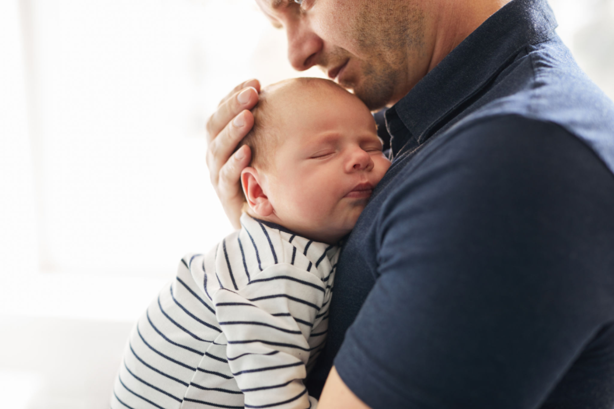how new dads can support their partner